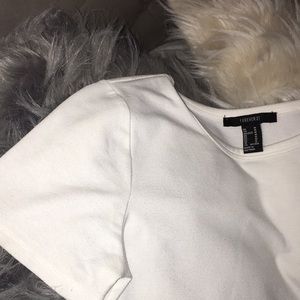 forever 21 white shirt